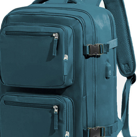 Vacuum compression travel backpack