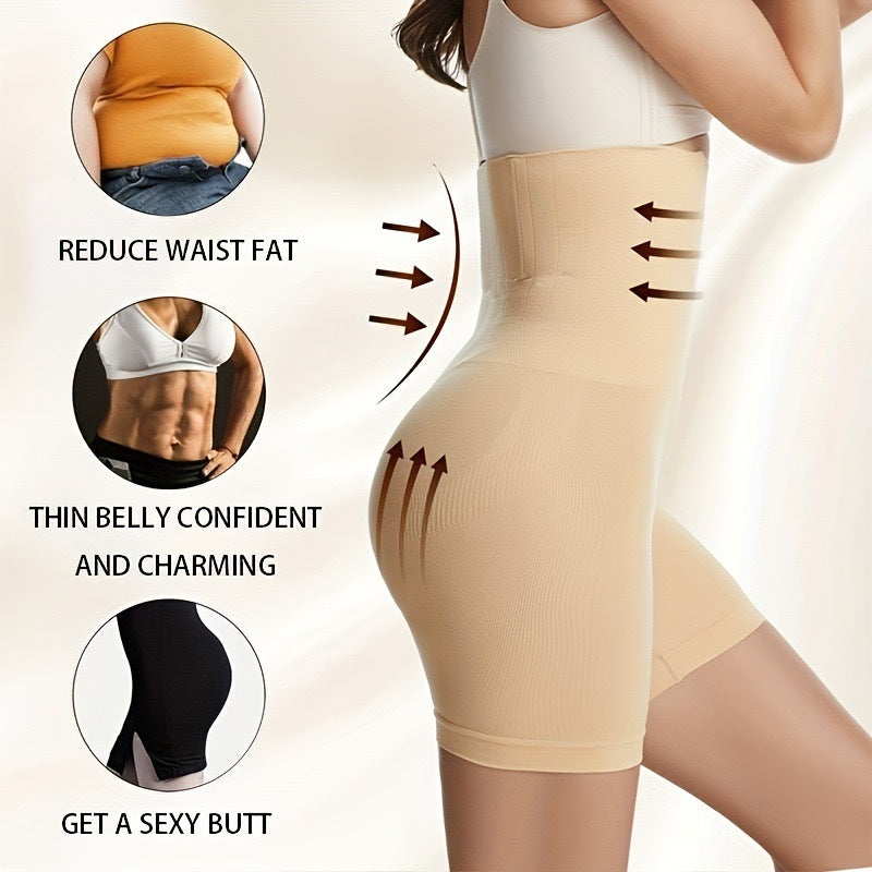Postpartum high-waist abdominal-reducing and buttock-raising shaping panties
