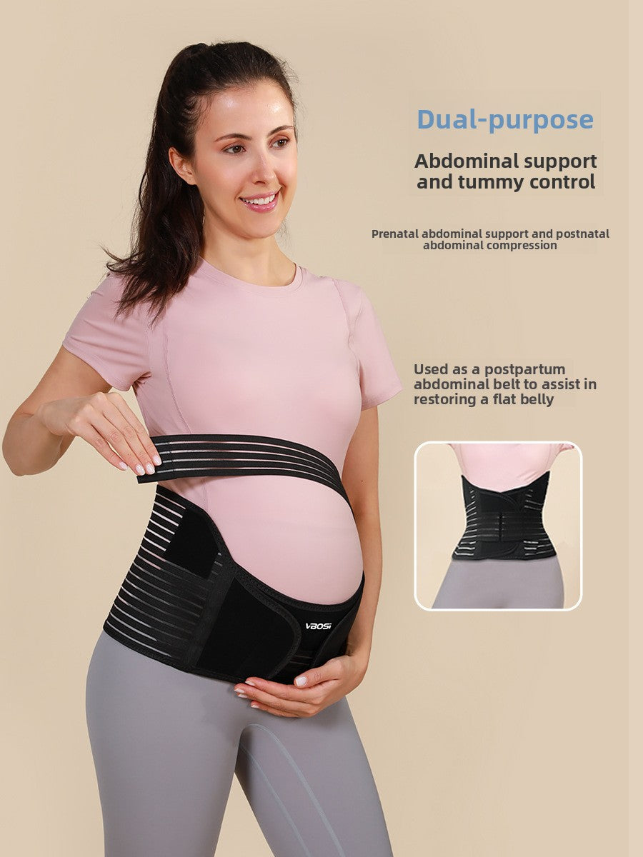 Pregnancy Support Belt? Elastic, Breathable, and Adjustable Lumbar Support