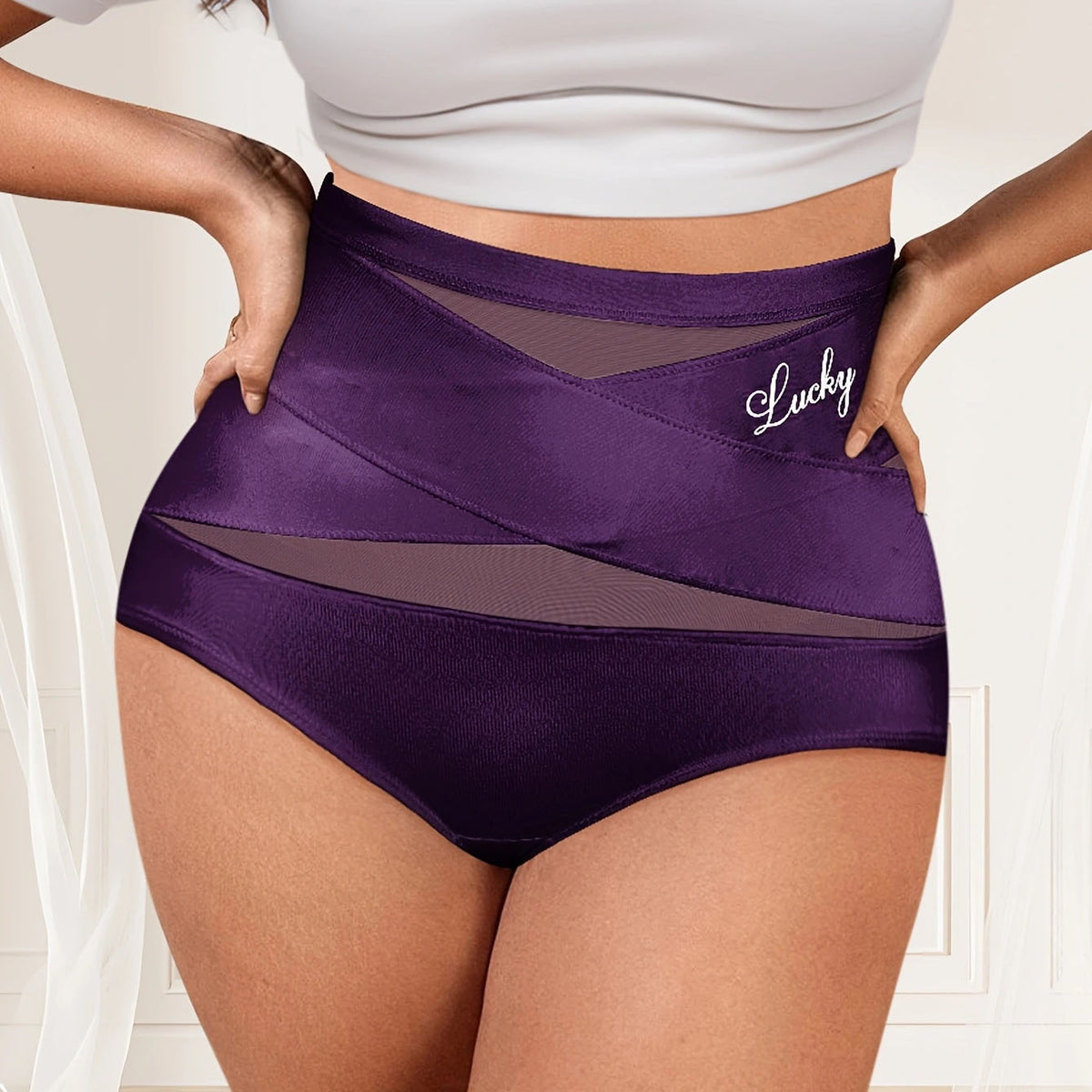 High Waist Seamless Tummy Control Panties