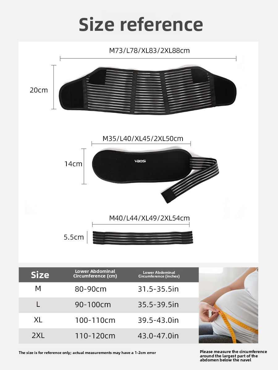 Pregnancy Support Belt? Elastic, Breathable, and Adjustable Lumbar Support