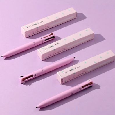 Stylo Maquillage 4 en 1 ✨ — Correcteur + Anti-cernes + Illuminateur + Contour