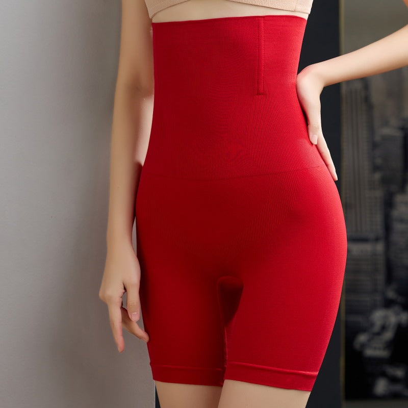 Postpartum high-waist abdominal-reducing and buttock-raising shaping panties