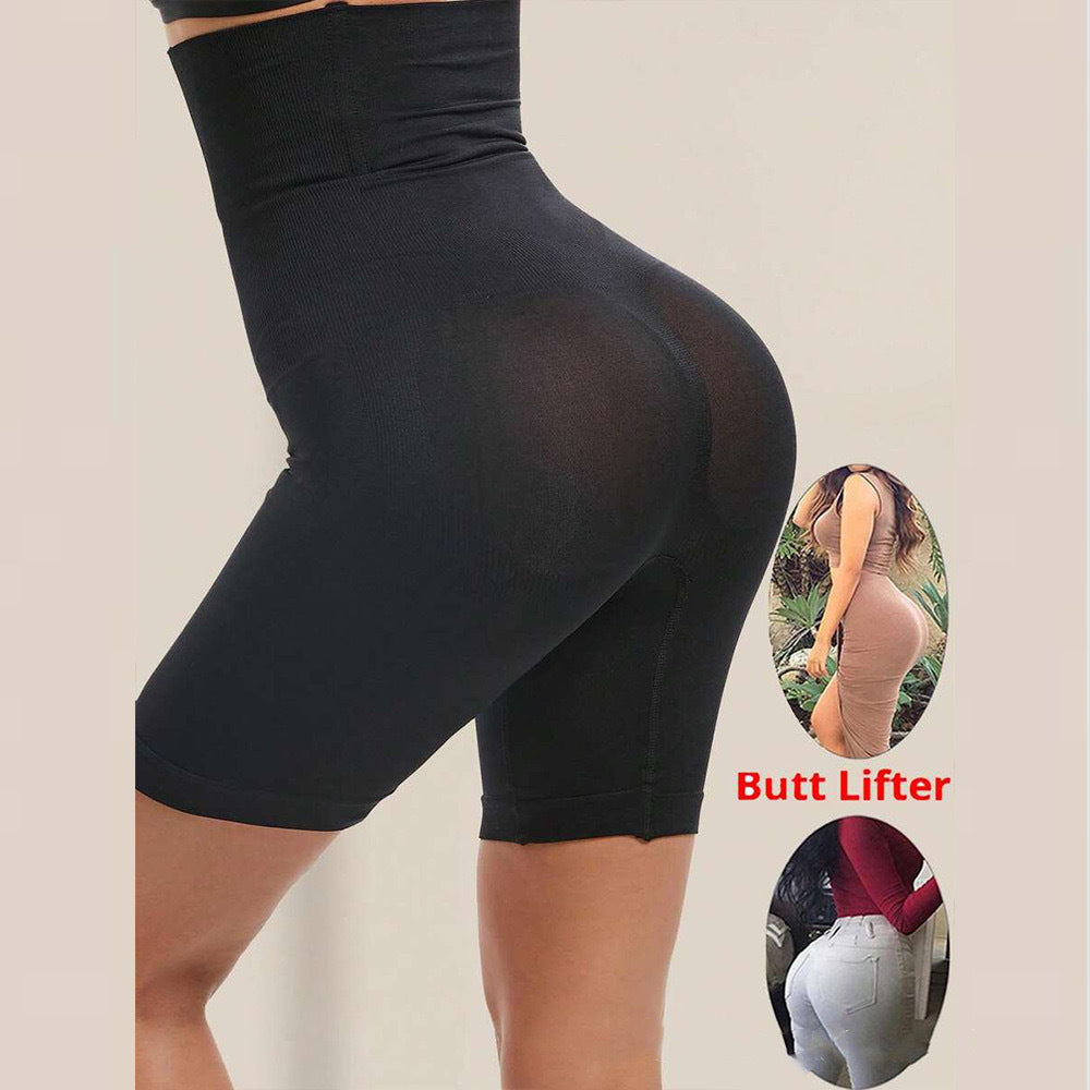 Postpartum high-waist abdominal-reducing and buttock-raising shaping panties
