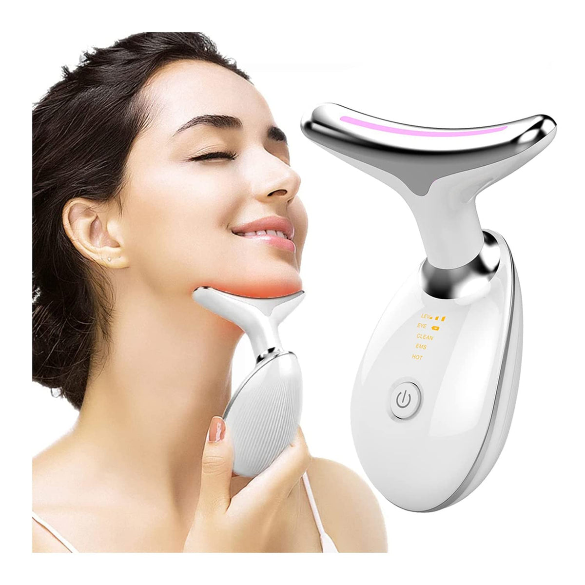 Mikrostrom-Hals- und Gesichtsmassagegerät