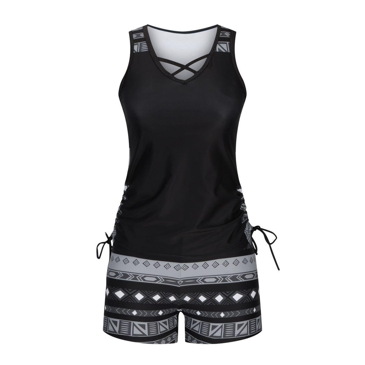 Women's Tankini Swimsuit with Boyshorts
