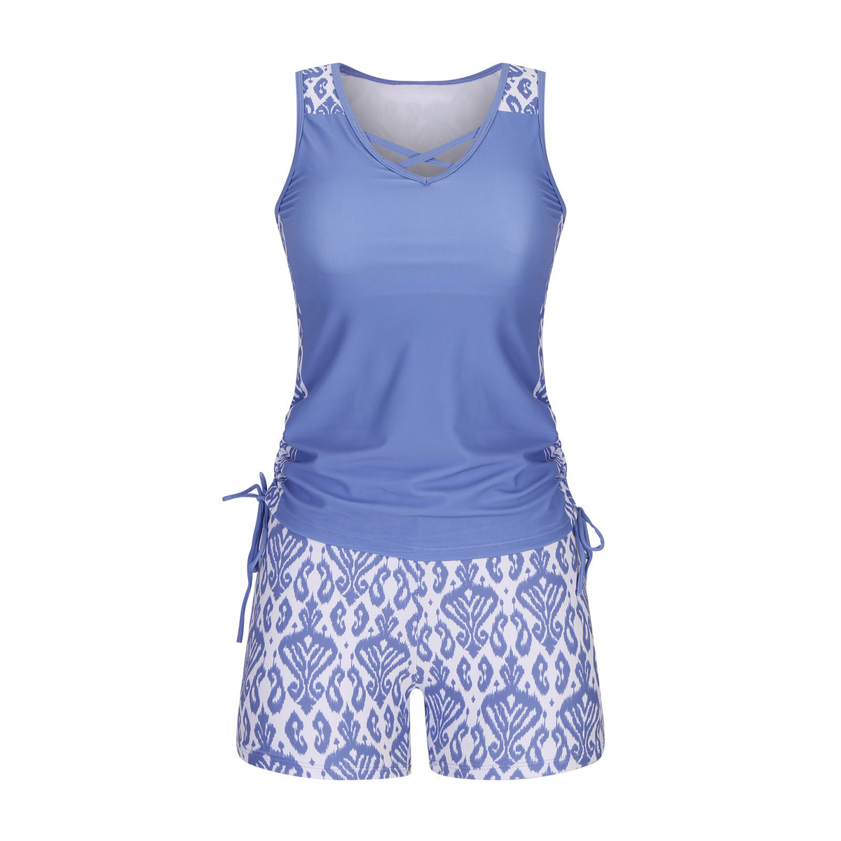Women's Tankini Swimsuit with Boyshorts