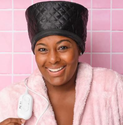 Neuer Afro-Dampfglätterhut