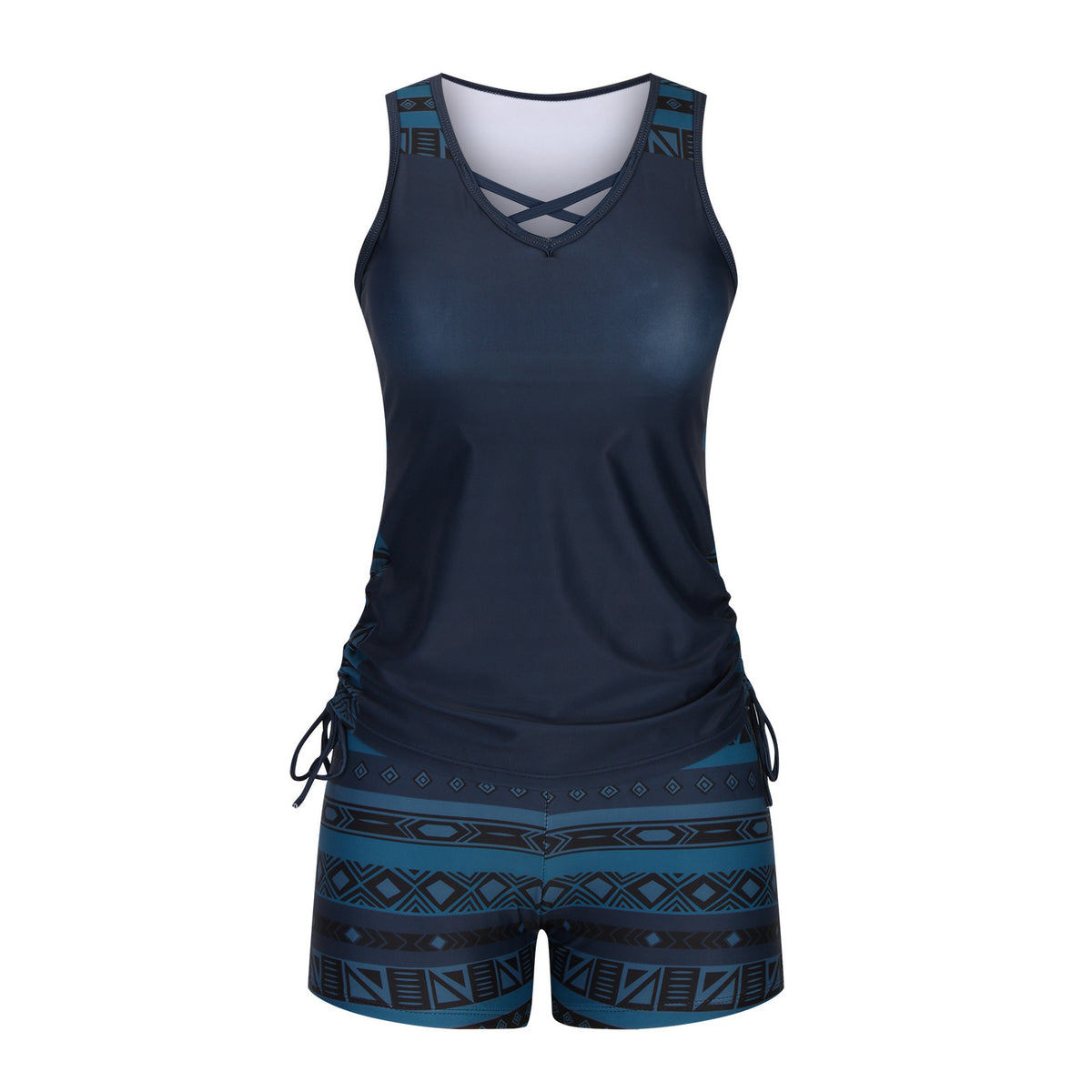Women's Tankini Swimsuit with Boyshorts