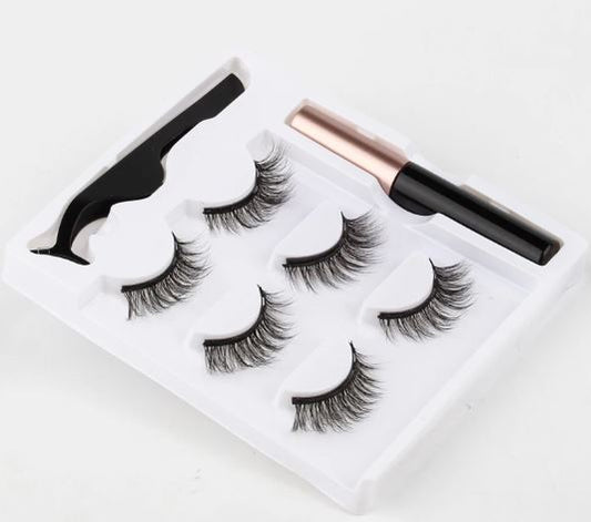 Faux Cils Magnétiques 3D 👀 — Pose en 10 Secondes, Effet Glamour Toute la Journée
