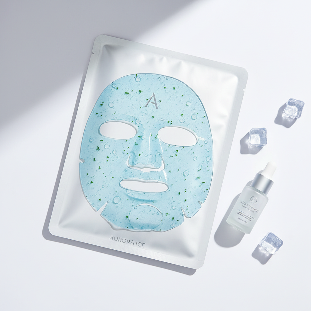 Masque Froid Anti-Acné — Soulagement instantané des rougeurs et inflammations