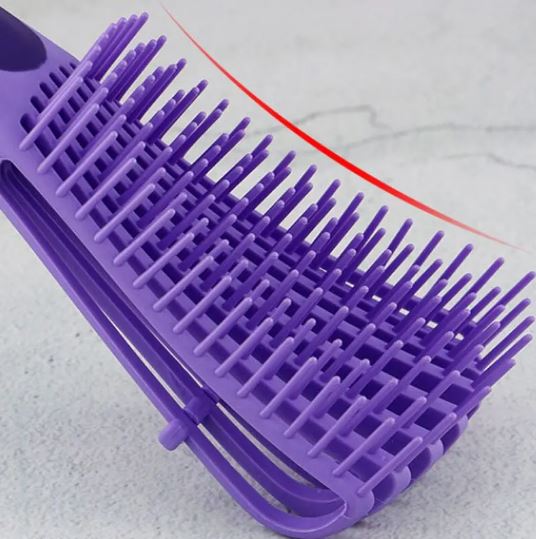 Brosse Démêlante Miracle 🪩 — Zéro Douleur, Même sur Cheveux Mouillés
